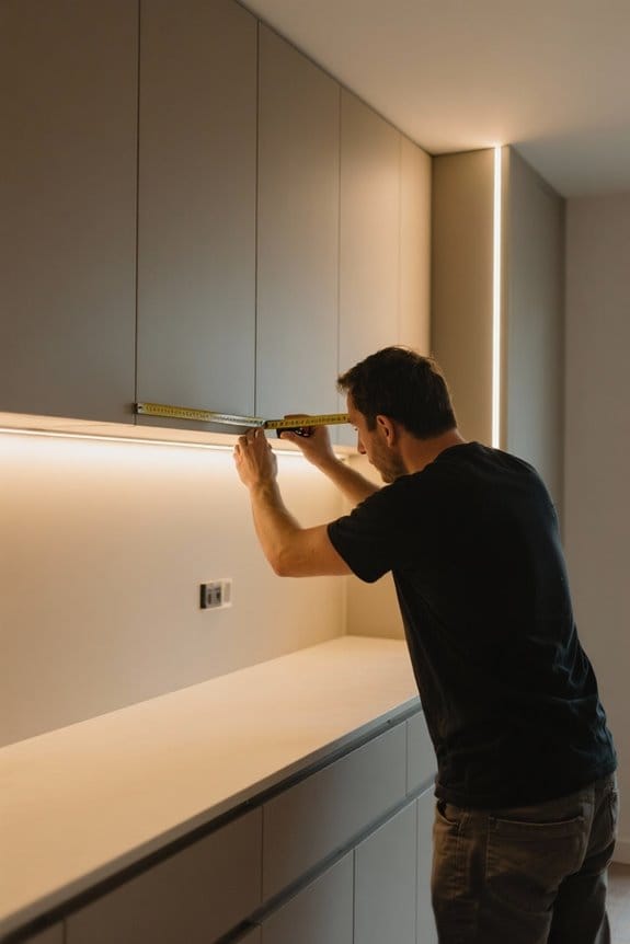 accurate cabinet led measurements