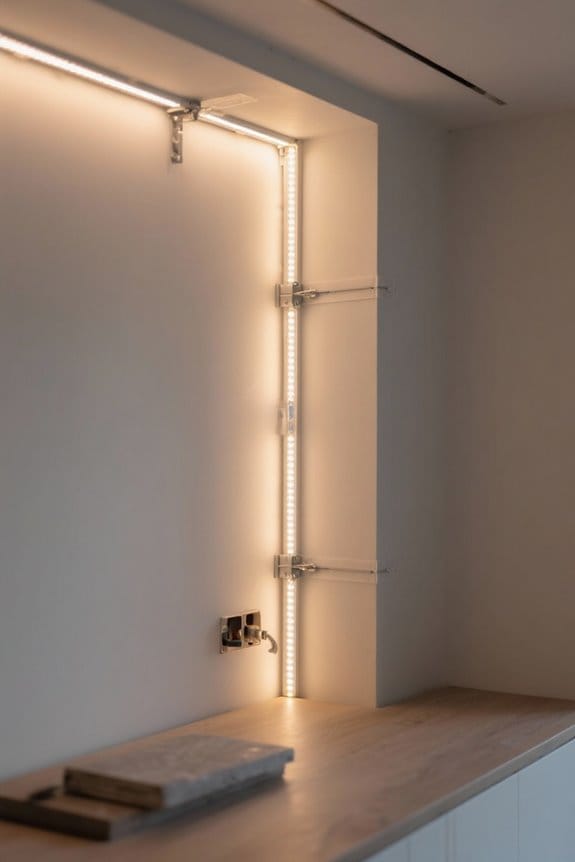 alternative led strip mounting