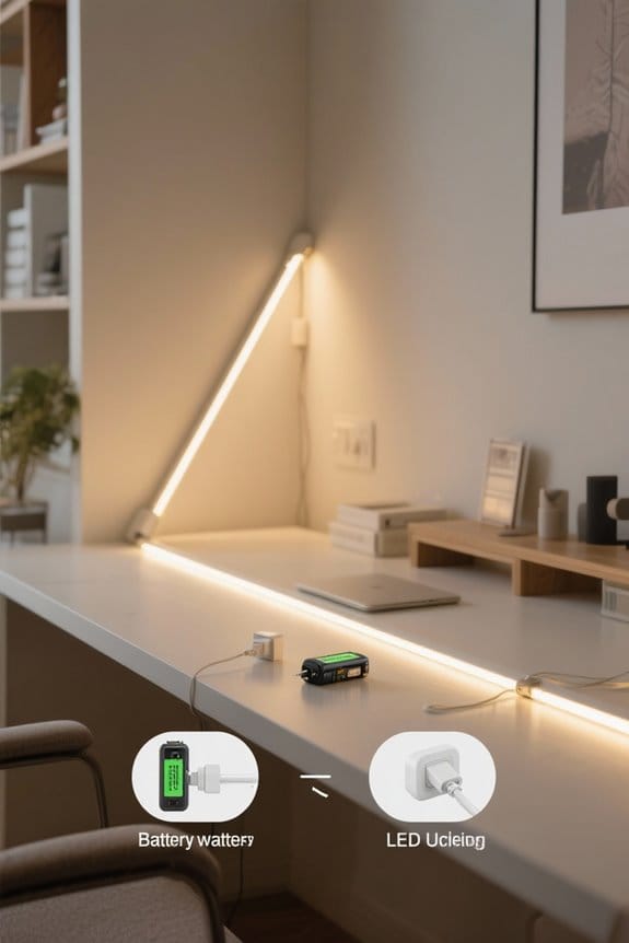 battery powered led advantages and disadvantages