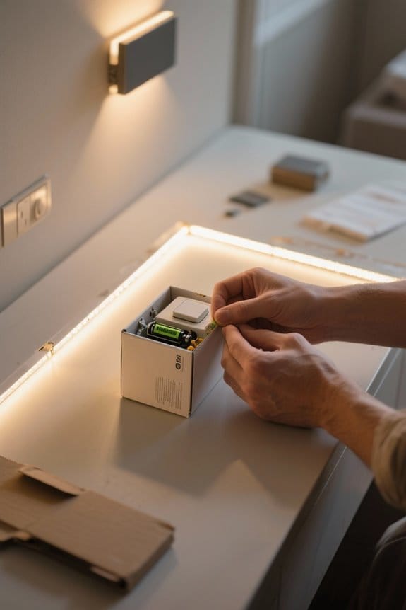 box installation preparation steps