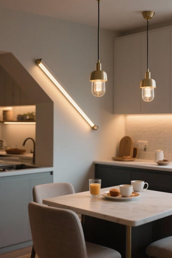 breakfast nook light considerations
