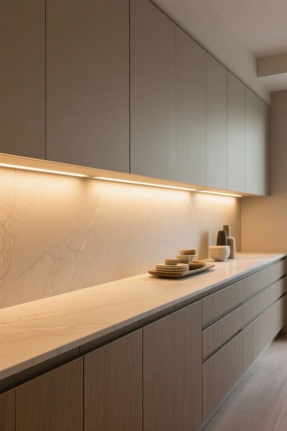 buffet cabinet lighting considerations