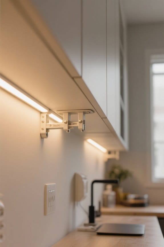 cabinet light clip considerations