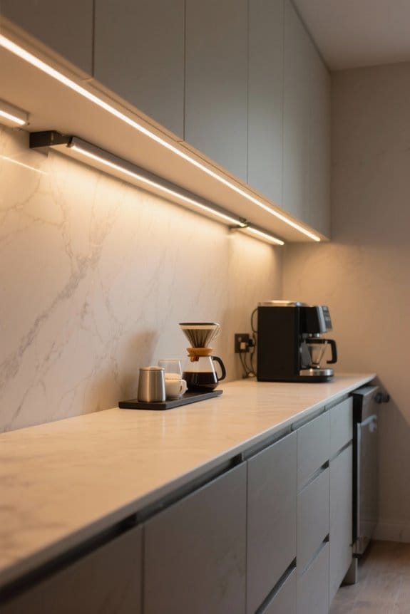 choosing coffee station lighting