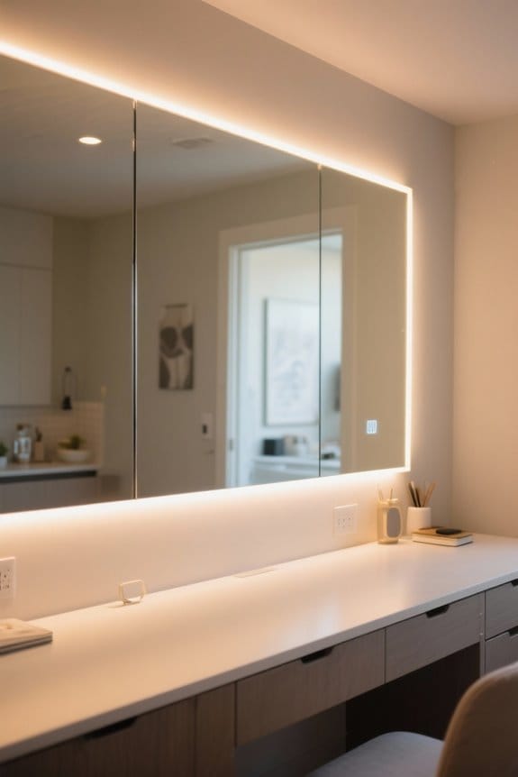 choosing led mirror lights