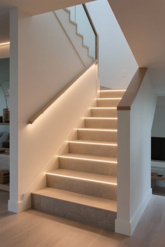 choosing led stair lighting