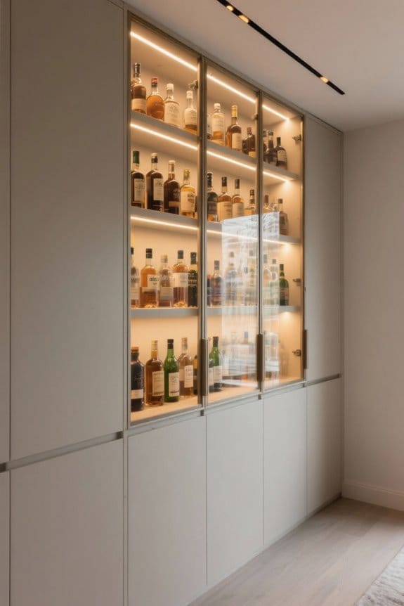 choosing optimal liquor lighting