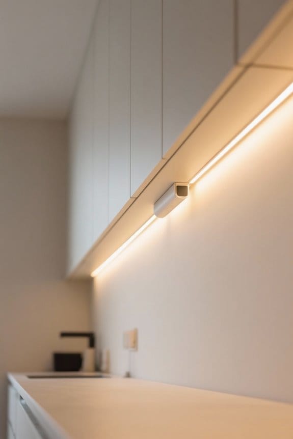 choosing warm white lighting