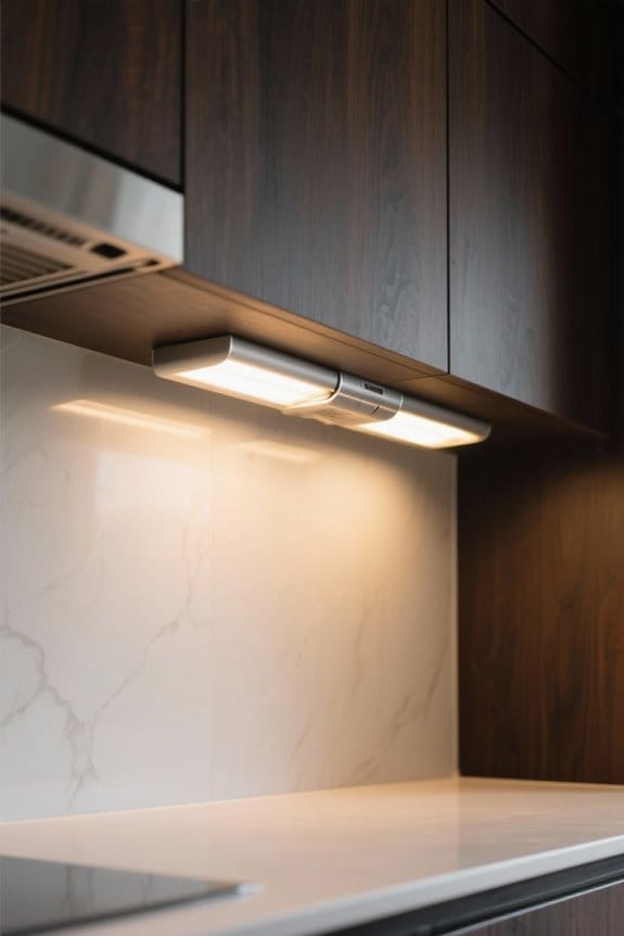 compact stylish cabinet lighting