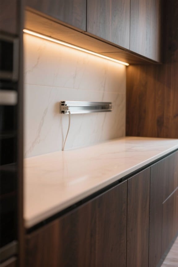 conceal led strip wiring