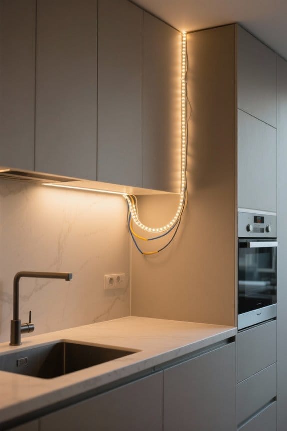 conceal wiring with creativity