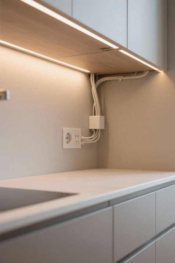 concealed wiring aesthetic benefits