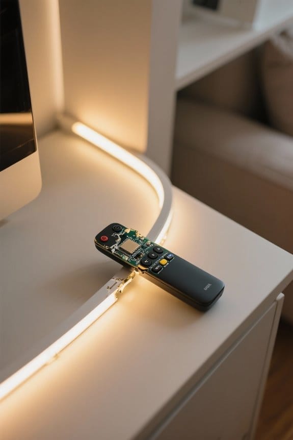 damaged remote control issues
