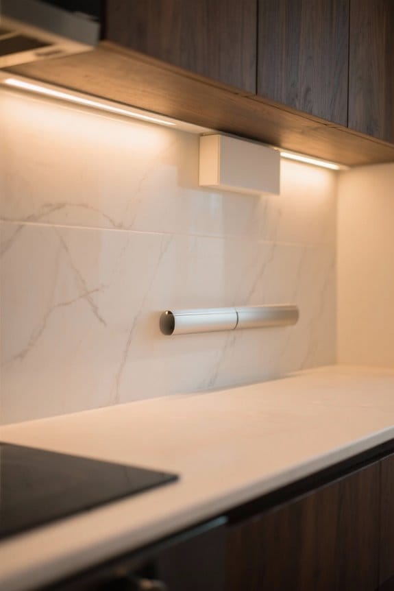 eliminate kitchen workspace shadows