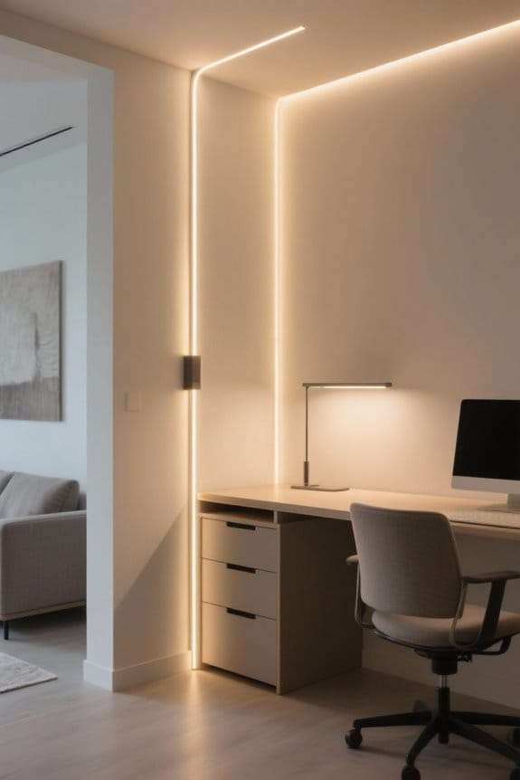 essential led corner features