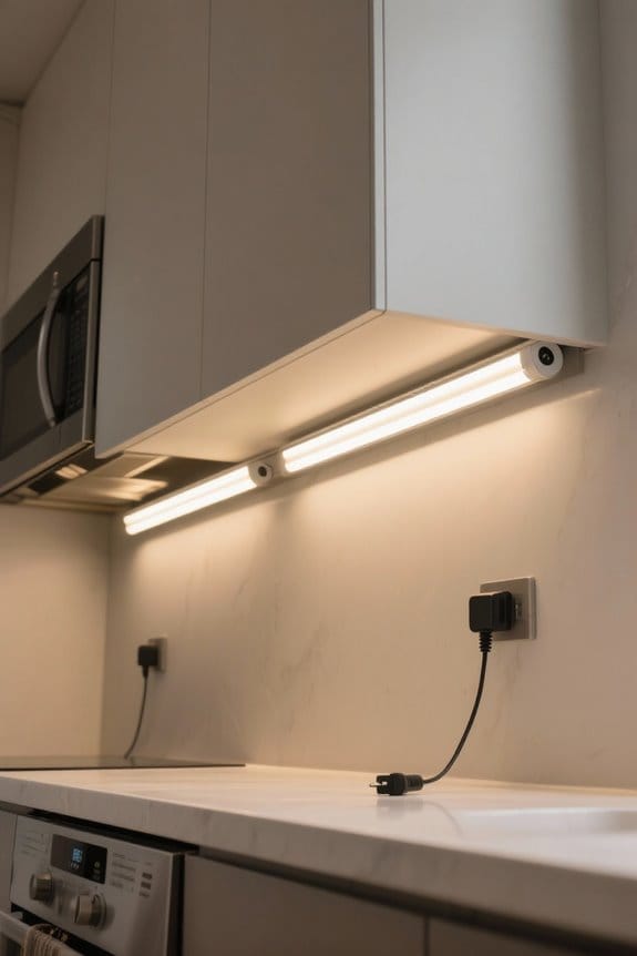 flexible easy kitchen lighting
