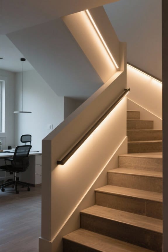 handrail led lighting considerations