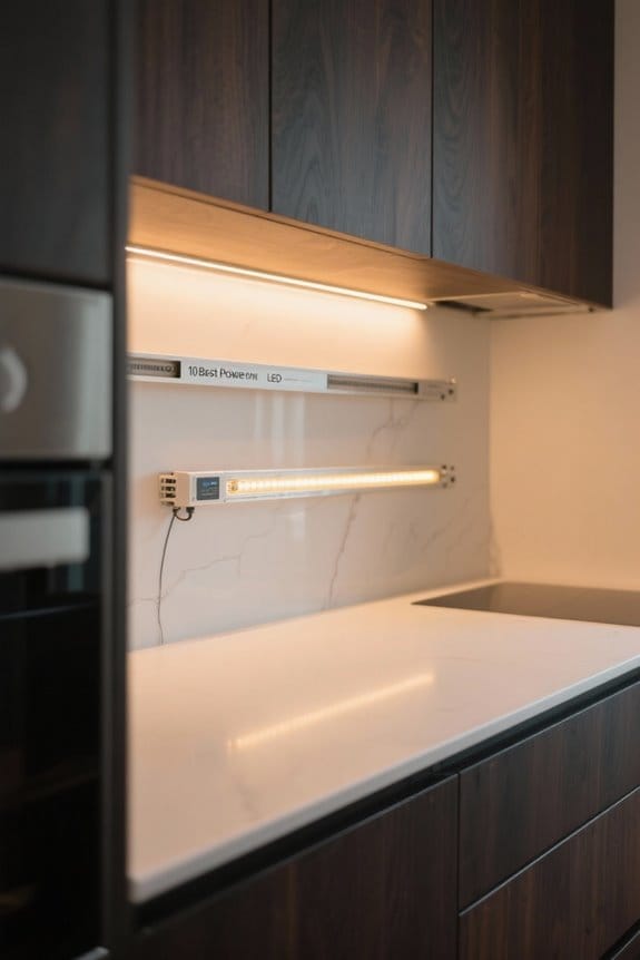 illuminating power supply strips