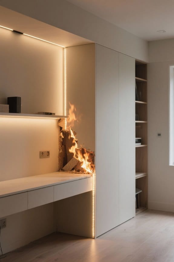 inadequate spacing fire hazards