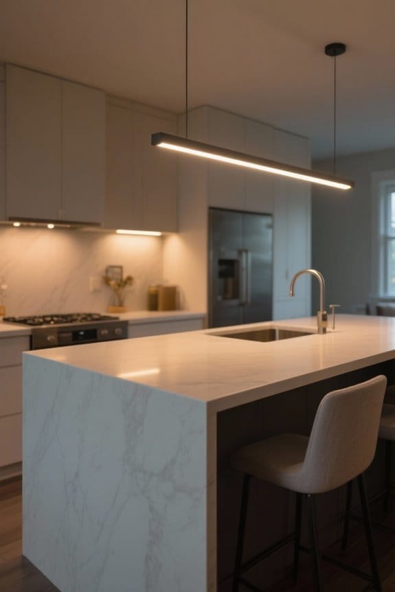 kitchen island lighting considerations