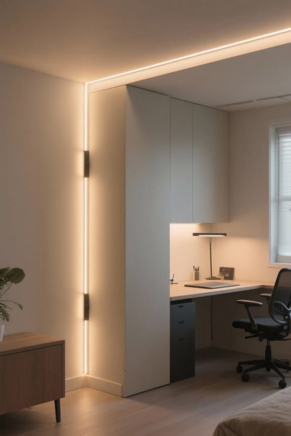 layered lighting for functionality