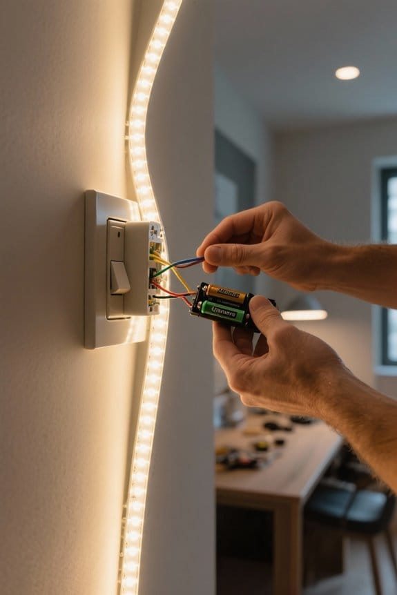 led switch wiring guidelines