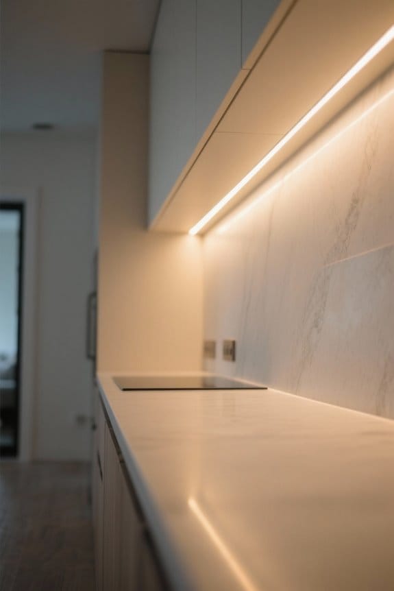 light direction impacts countertops