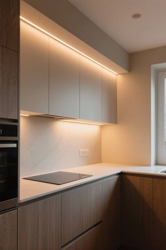 light placement enhances color perception