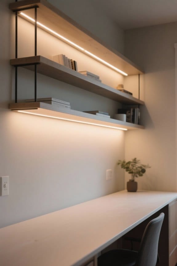 lighting choice for displays