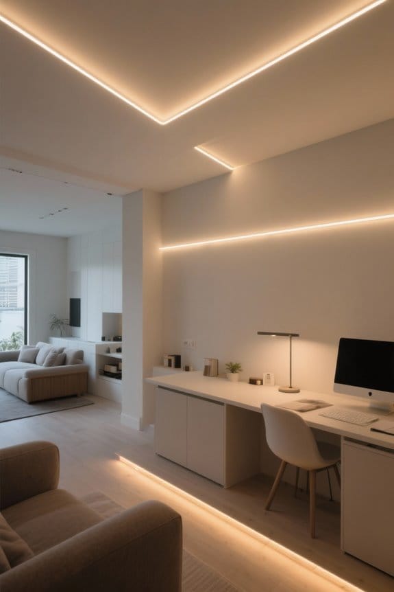 lighting zones enhance harmony