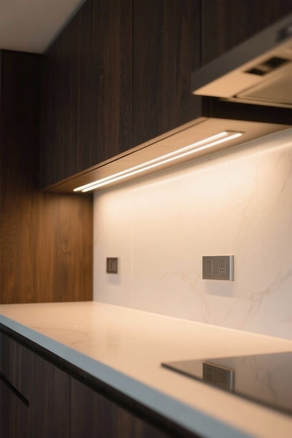 measure cabinets for lighting