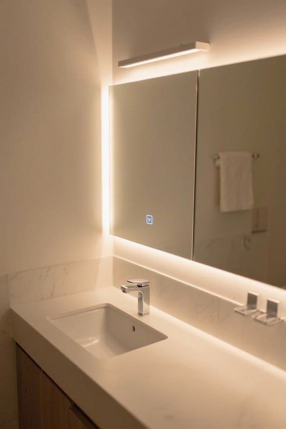 medicine cabinet lighting considerations