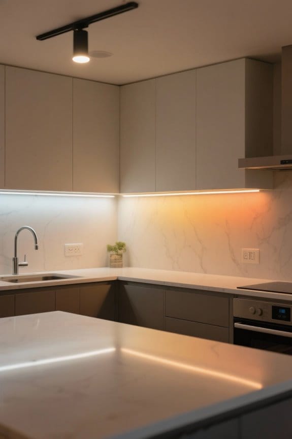 optimal kitchen lighting temperatures