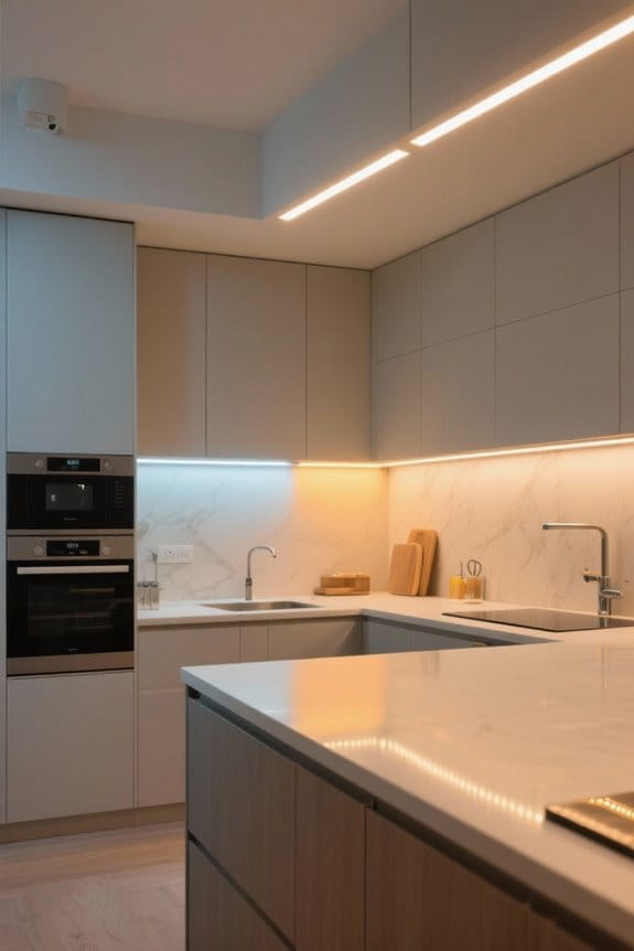 optimal kitchen lighting temperatures