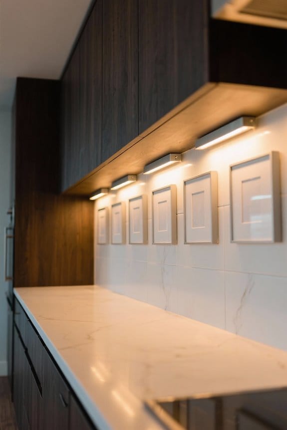 picture frame lighting ideas