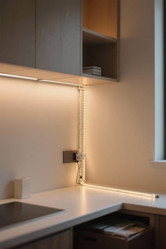 preventing led strip dead spots