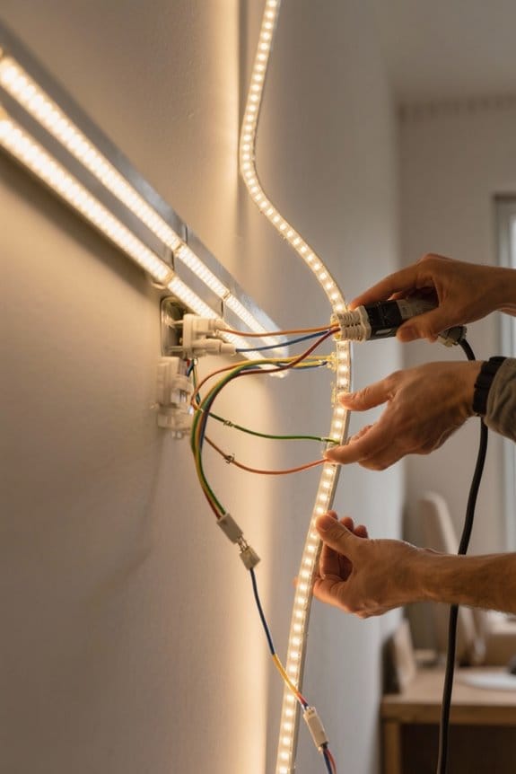 reliable led strip wiring
