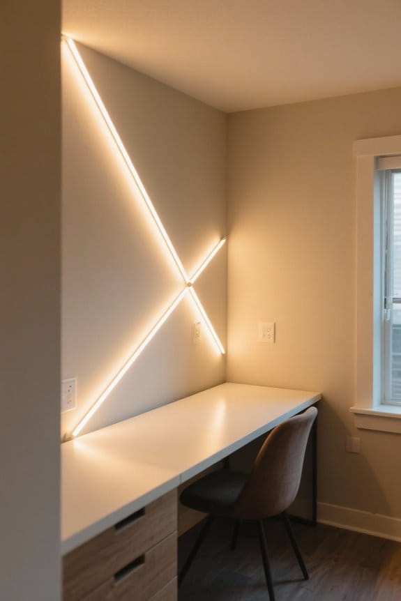 renter friendly led light selection