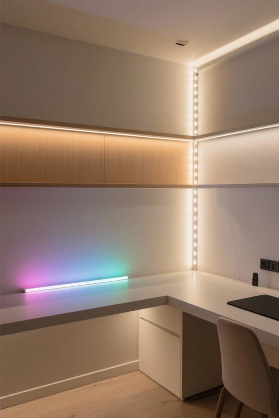 rgb versus white led choice