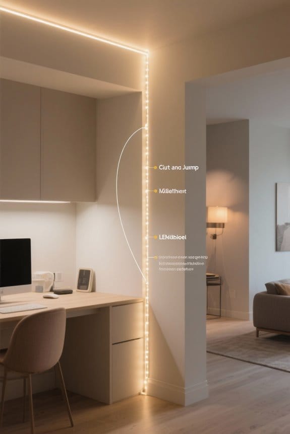 seamless led strip lighting