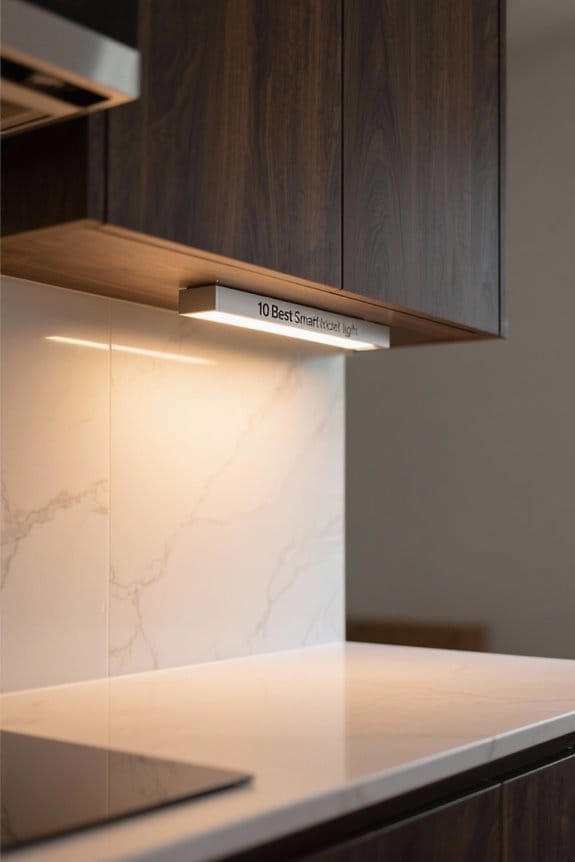 smart cabinet lighting options
