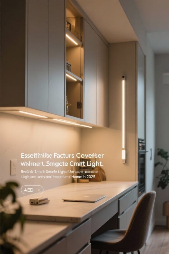 smart cabinet lights considerations