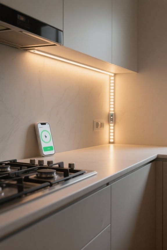 smart kitchen lighting control