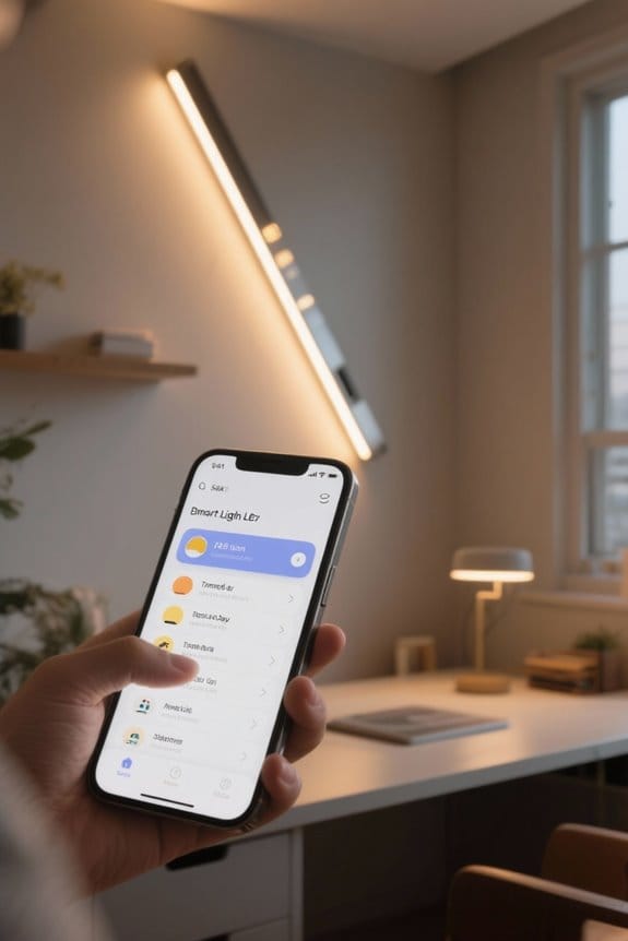 smart lighting app setup