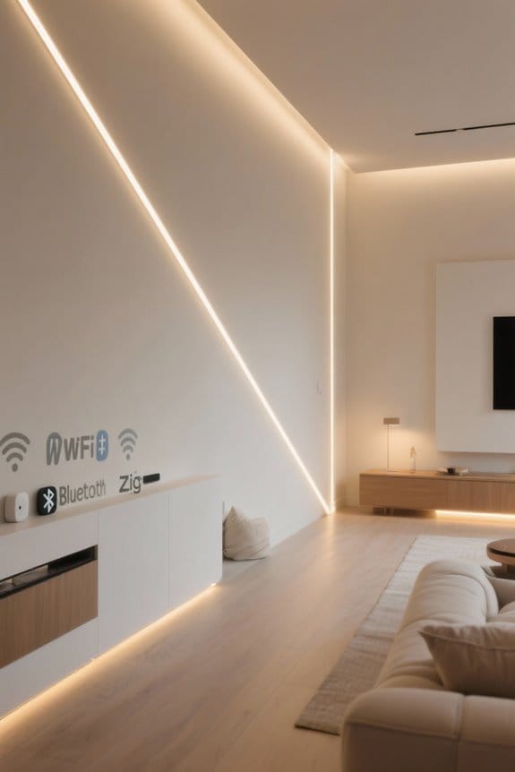 smart lighting connectivity options