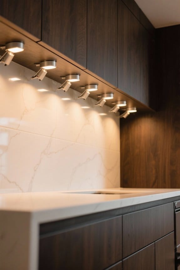stylish adjustable cabinet lights
