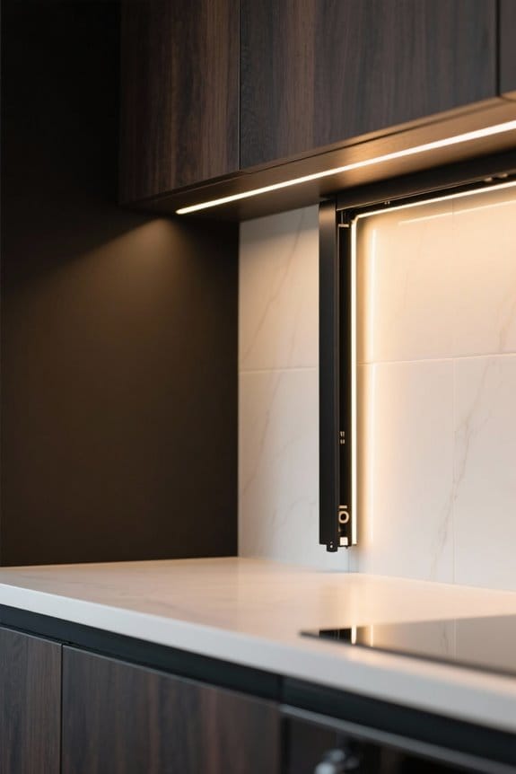 stylish black led channels