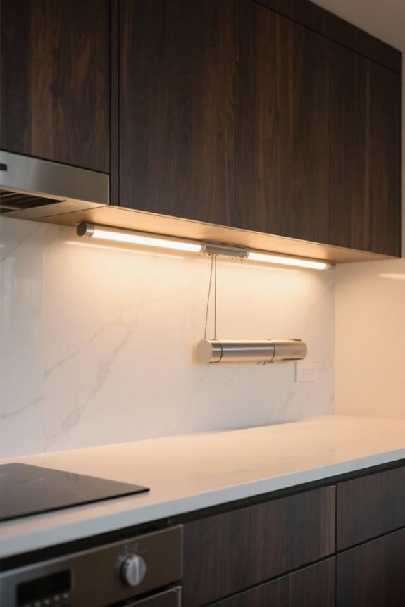stylish extendable cabinet lights