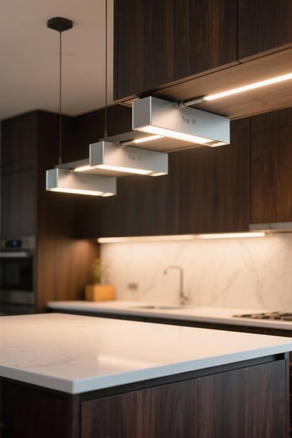 stylish kitchen island lighting