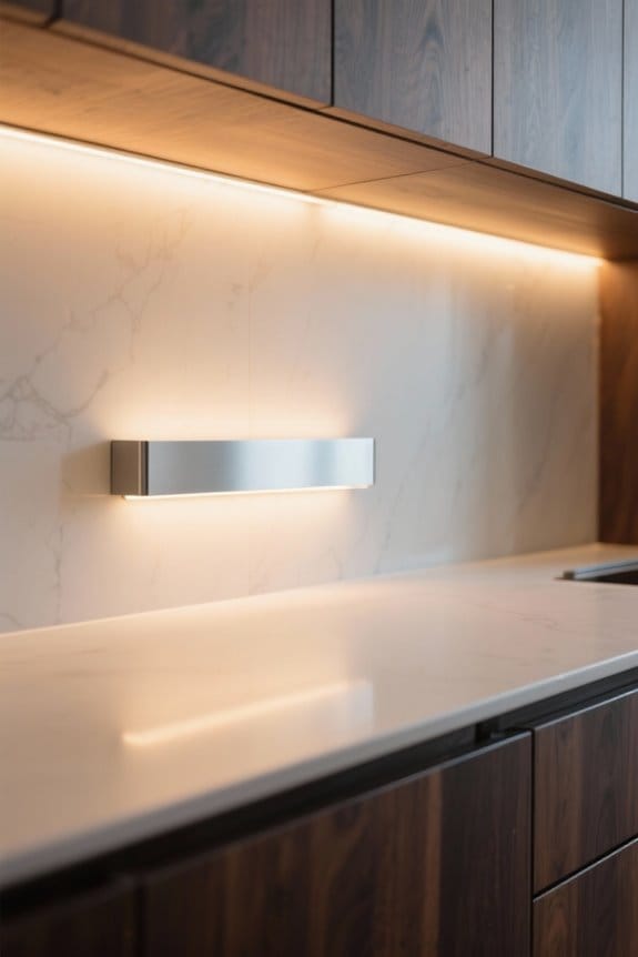 stylish led sideboard illumination